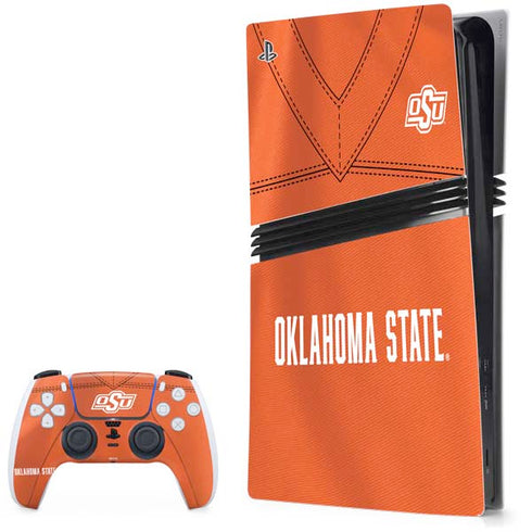 Oklahoma State University Orange Jersey PS5 Pro Bundle Skin
